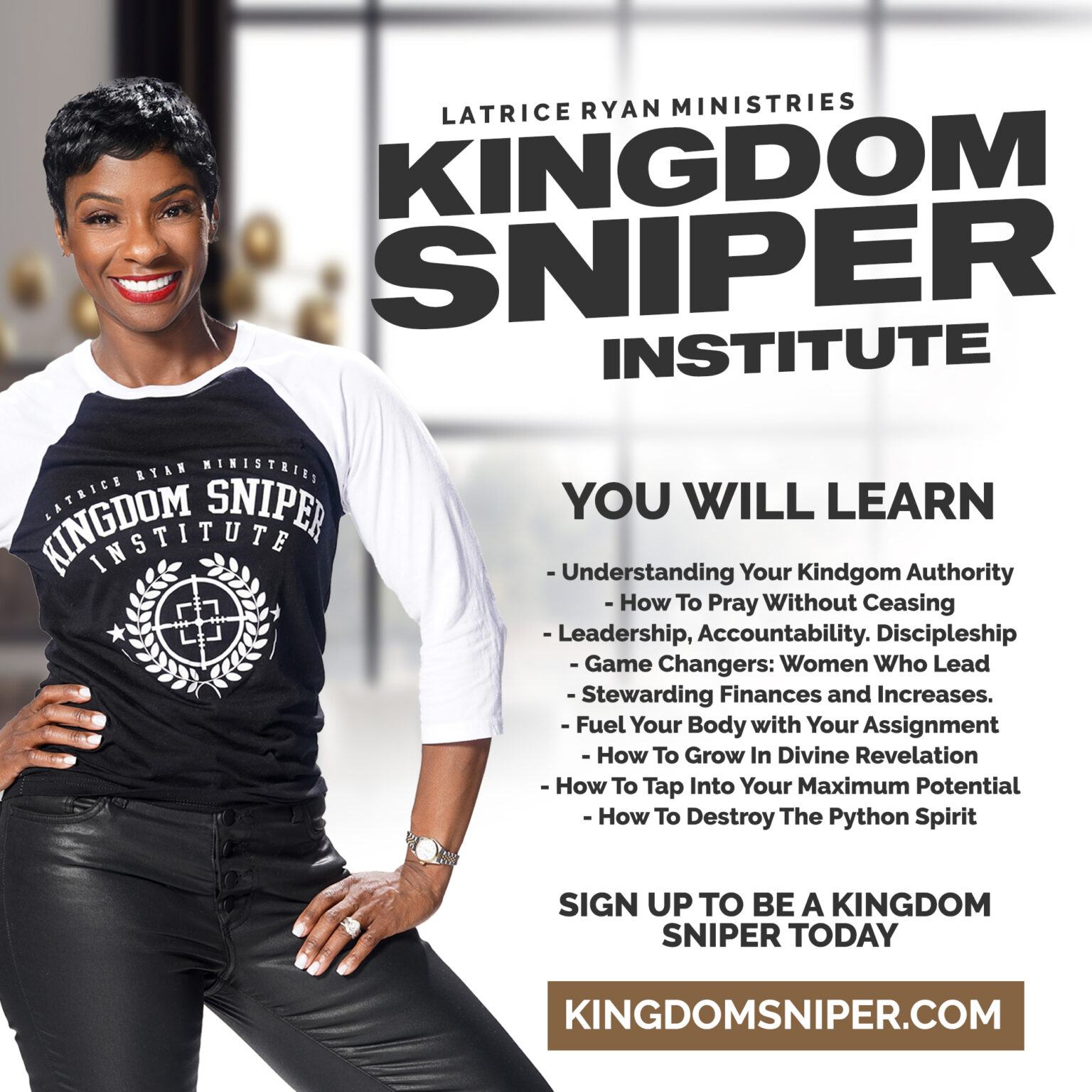 Kingdom Snipers E-Course – Latrice Ryan Ministries